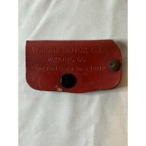 VTG Wright Motor Company Moultrie GA Georgia Ford Dealership Since 1921 Keychain